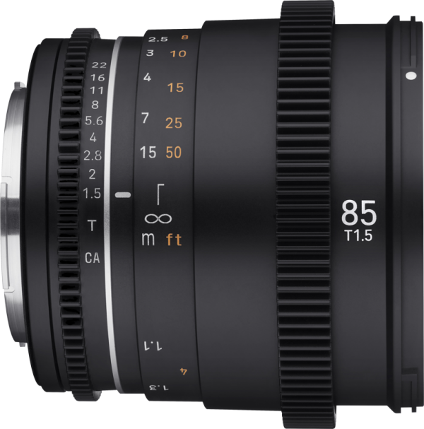 Samyang 85mm T1.5 VDSLR MK2 - Sony FE