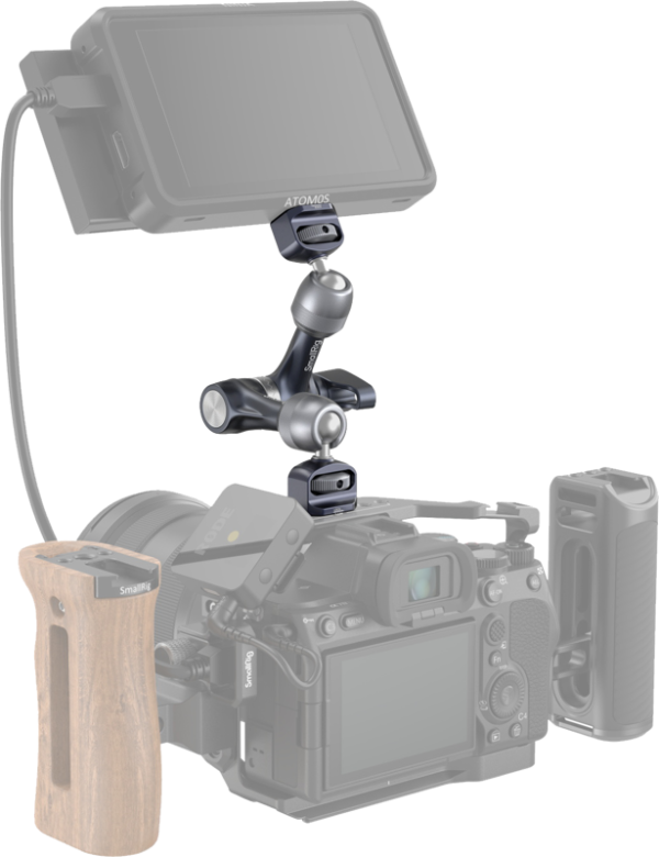 SmallRig 4899 Rosette Magic Arm (7") with ARRI Locating Screw