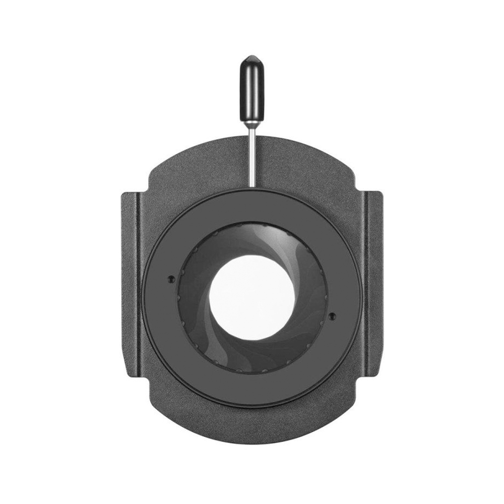 The Godox MLP-ID rice dewatering block for MLP19K/MLP26K/MPL36K has overlapping metal blades in a black frame with an upward adjustment lever.