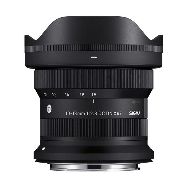 Sigma 10-18mm f/2.8 DC DN -objektiivi,  Canon RF