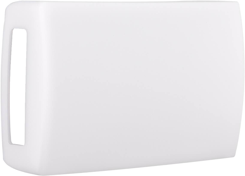 Zhiyun Silicon Diffuser for Fiveray M40 on valkoinen, suorakulmainen silikoninen lisävaruste, jossa on kahva-aukko vasemmalla puolella ja joka näkyy valkoisella pohjalla.
