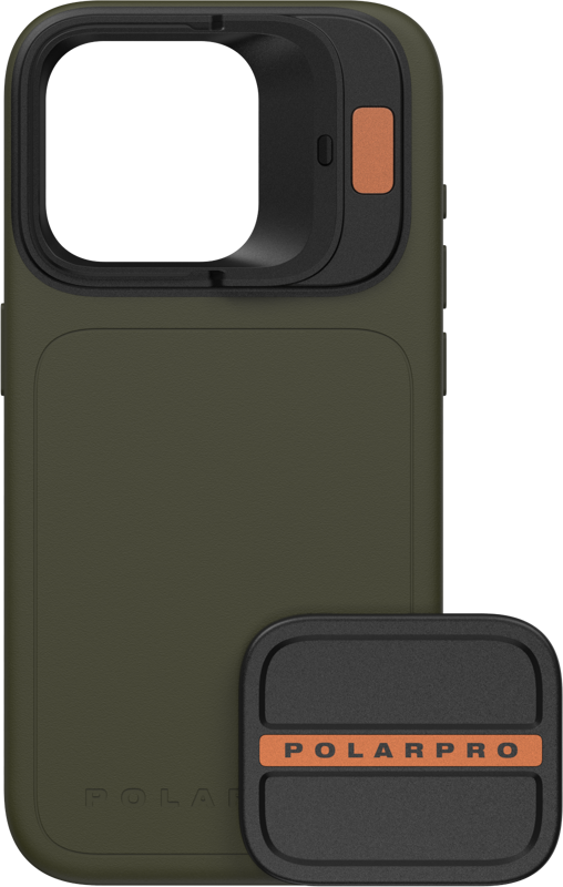 PolarPro Litechaser iPhone 15 Pro Max Case - Black