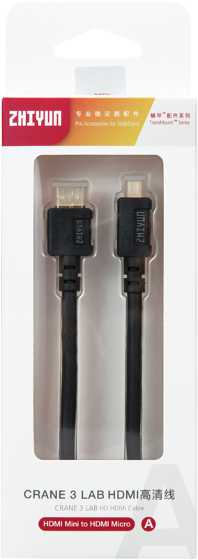 Zhiyun Cable HDMI-Mini to HDMI Micro
