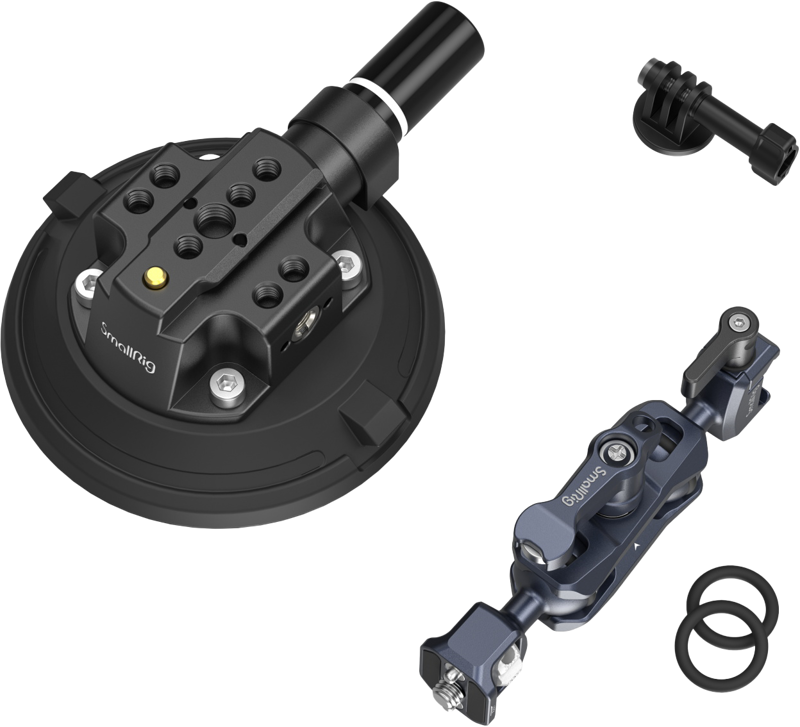 SmallRig 4236 4" Suction Cup Camera Mounting Support Kit for Vehicle Shooting