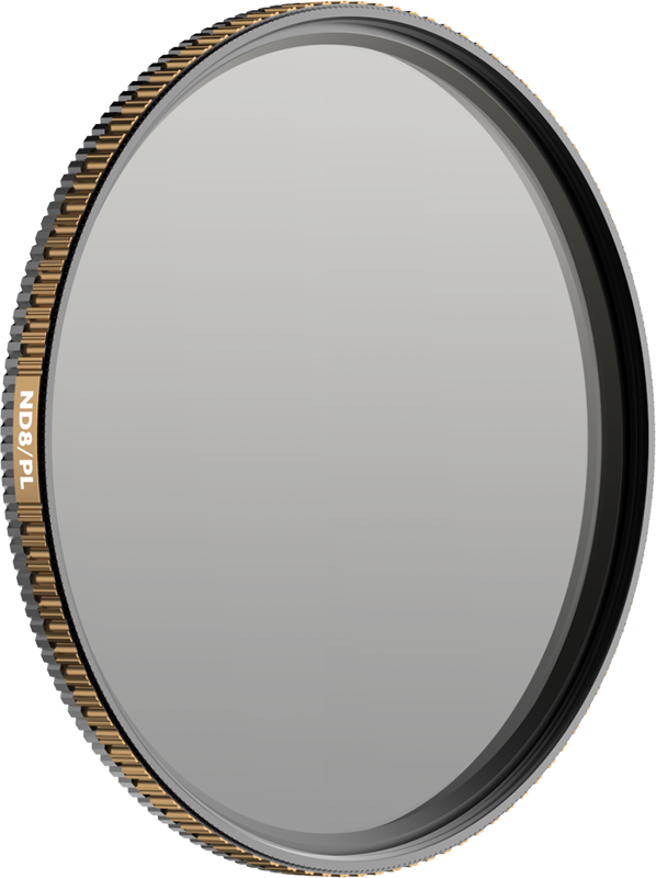 PolarPro  Quartzline ND64 (6 Stop) / Polarization Filter 82mm -harmaasuodin