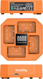 SmallRig 4839 4-Channel Camera Battery Charger NP-FZ100