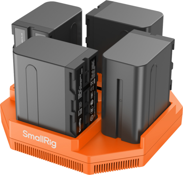 SmallRig 4837 4-Channel Camera Battery Charge NP-F