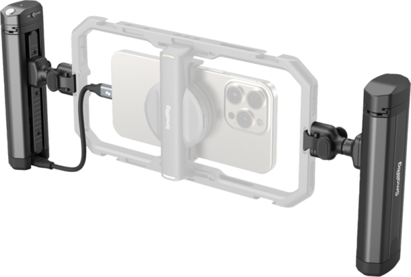 SmallRig 4841 Rotatable Bilateral Quick Release Side Handle with Wireless Control/M.2 SSD Enclosure