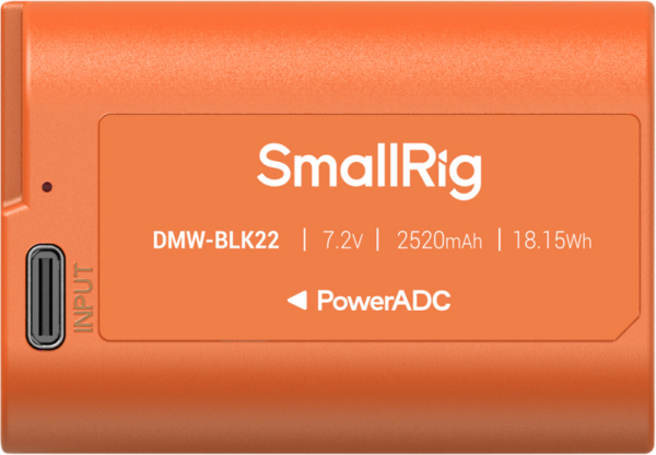 SmallRig 4979 USB-C Rechargeable Camera Battery DMW-BLK22