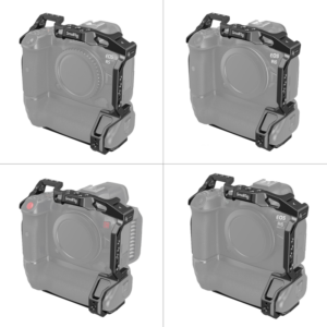 SmallRig 3464 Cage for Canon EOS R5 / R6 / R5C / R6 Mark II with BG-R10 Battery Grip