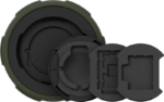 800q-04_129690 PolarPro Defender Pro Lens Cap Large (81-90mm) - Black