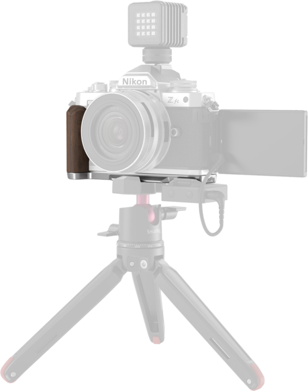 SmallRig 4803 Wooden L-Shape Grip for Nikon Z fc Silver