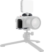 SmallRig 4875 L-Shape Mount Plate with Silicone Handle for Fujifilm X-M5 - Silver