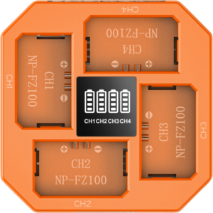 SmallRig 4839 4-Channel Camera Battery Charger NP-FZ100