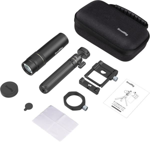 SmallRig 4737 8x Telephoto Lens for Mobile Phone (T-mount)