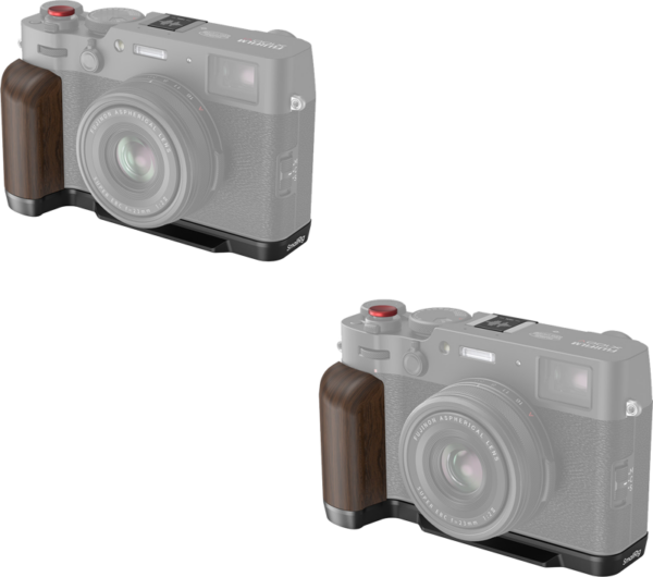 SmallRig 4805 Wooden L-Shape Grip for Fujifilm X100VI / X100V - Black