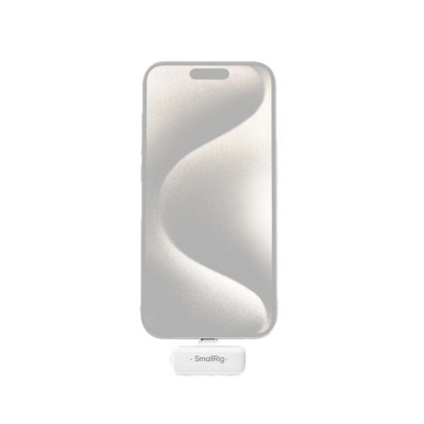 SmallRig 4706 S 60 Wireless Microphone USB-C Version - White