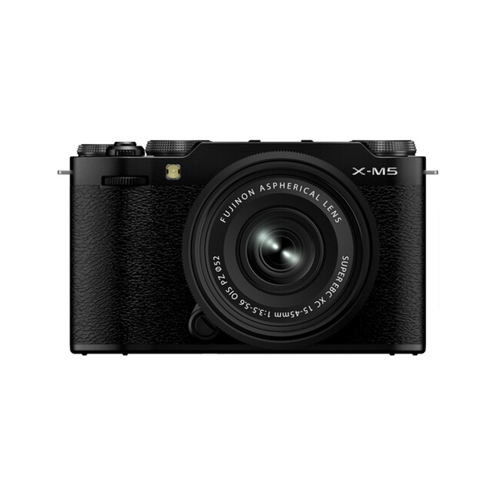 Fujifilm X-M5 + XC 15-45mm f/3.5-5.6 - Musta
