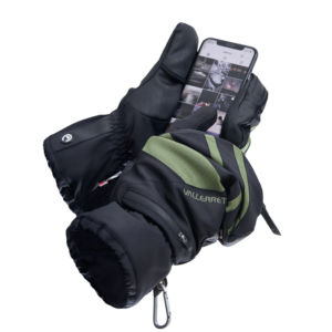 800q-03_121314 Vallerret Skadi Zipper Mitt LRS - Green Limited Edition S