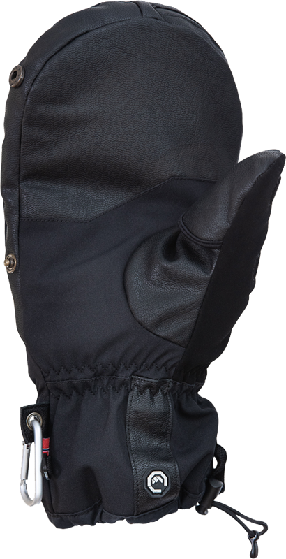 Vallerret Skadi Zipper Mitt LRS - Black XS