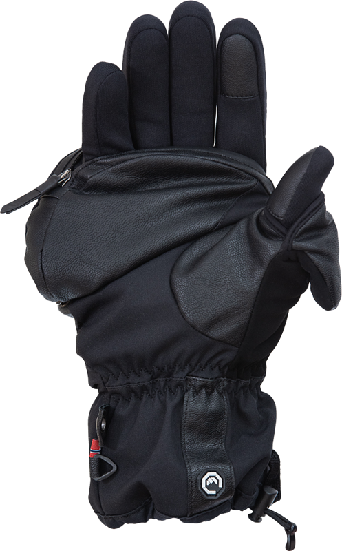 Vallerret Skadi Zipper Mitt LRS - Black XS