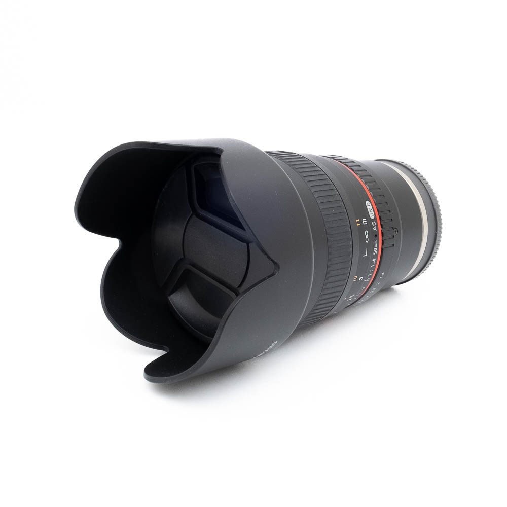 Samyang 50mm f/1.4 ED AS IF UMC Sony - Käytetty