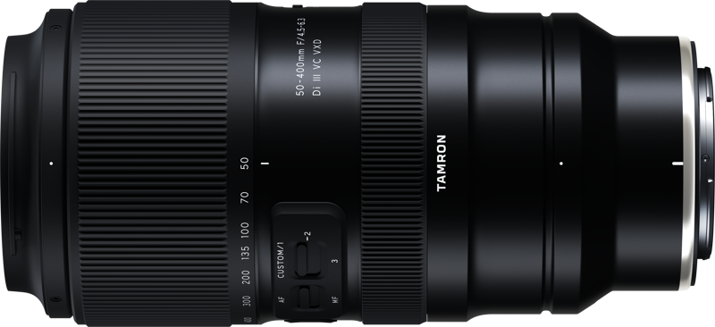 Tamron 50-400mm f/4.5 - 6.3 Di III VC VXD -objektiivi, Nikon Z