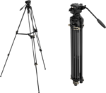 SmallRig 4686 Heavy-Duty Fluid Head Video Tripod Kit AD-01S
