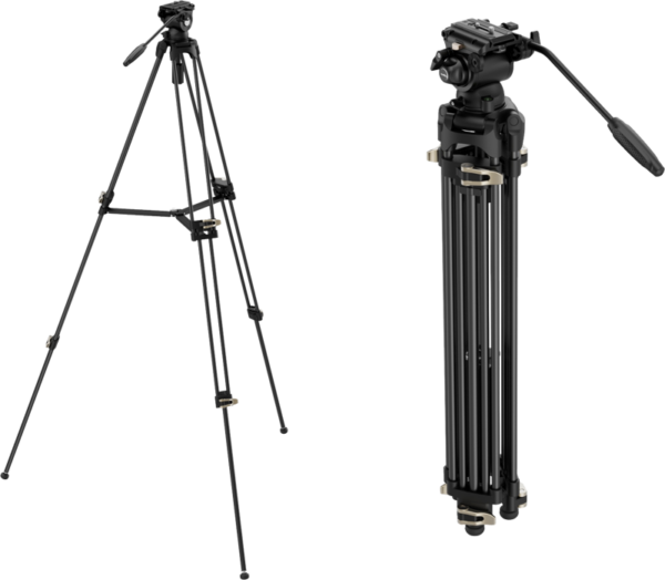 SmallRig 4686 Heavy-Duty Fluid Head Video Tripod Kit AD-01S