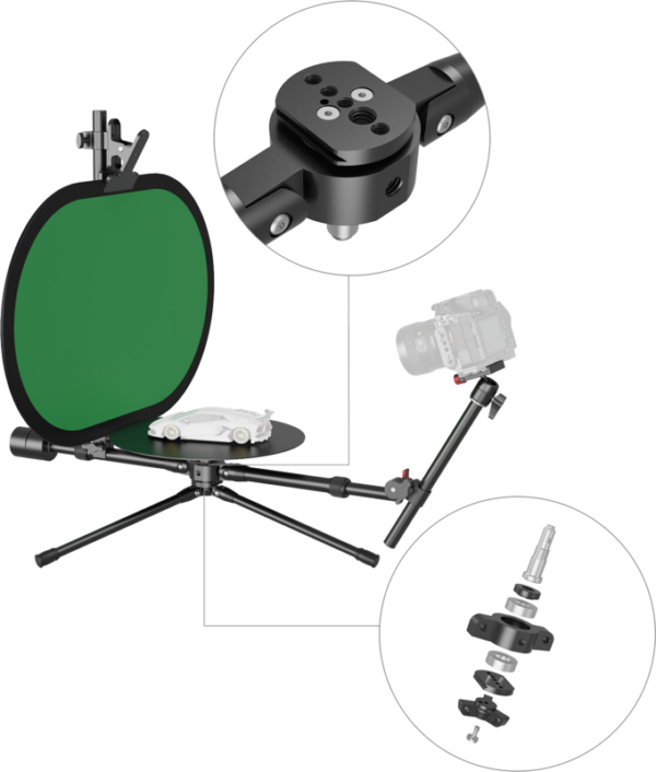 SmallRig 4807 Professional 12'' 360° Photography Turntable