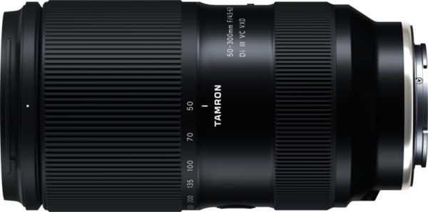 Tamron 50-300mm F/4.5-6.3 Di III VC VXD -objektiivi, Sony E