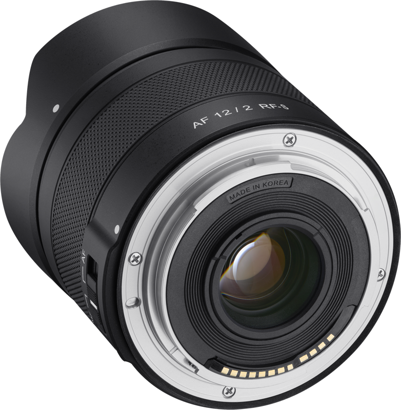 Samyang AF 12mm F/2.0 lens, Canon RF-S