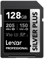 Lexar SDXC Professional SILVER Plus 1066x (V30) 128GB memory card
