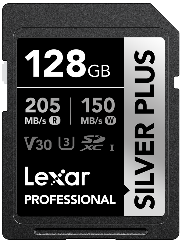Lexar SDXC Professional SILVER Plus 1066x (V30) 128GB memory card