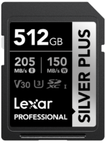 Lexar SDXC Professional SILVER Plus 1066x (V30) 512GB -muistikortti