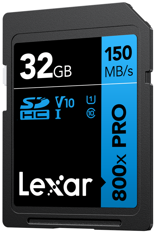 Lexar SDHC 800x Pro UHS-I card - 32GB -muistikortti