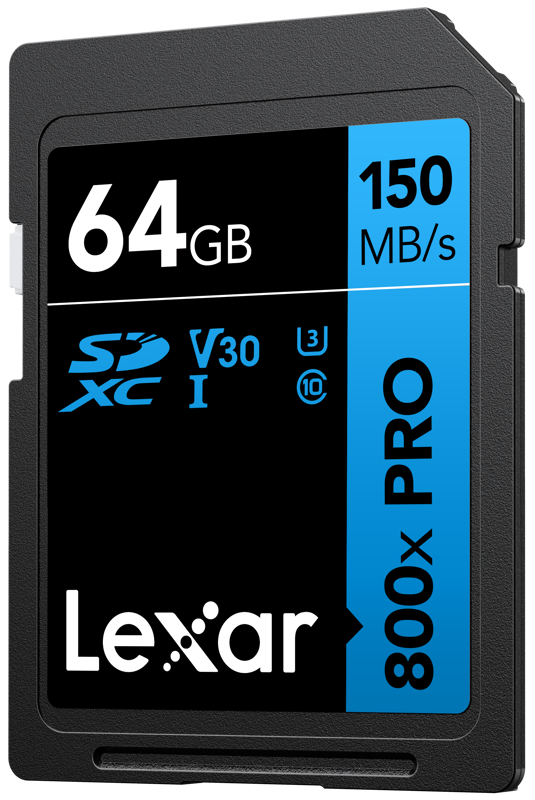 Lexar SDHC 800x Pro UHS-I card - 64GB -muistikortti