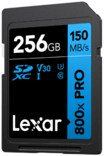 Lexar SDHC 800x Pro UHS-I card - 256GB -muistikortti