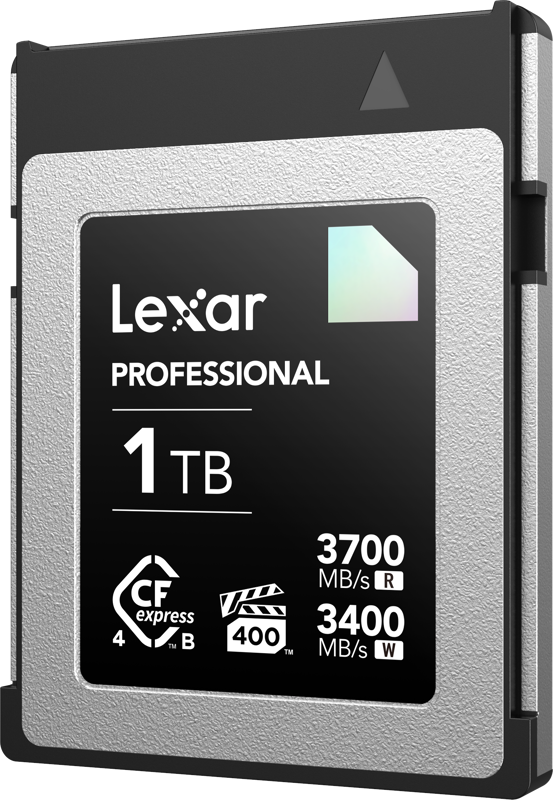 Lexar CFexpress 4.0 Pro Diamond R3700/W3400 (VPG400) 1TB -muistikortti