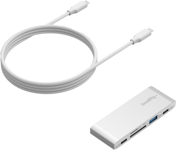 SmallRig 4746 5-in-1 Memory Card Reader for Travel Photography -muistikortinlukija