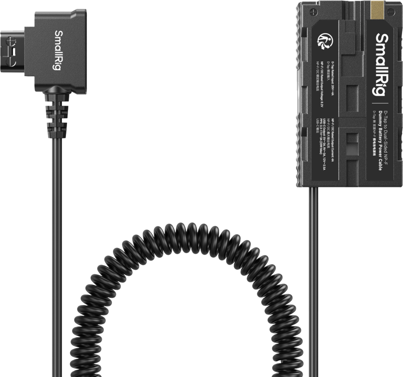 800q-02_131049 SmallRig 4884 D-Tap to Dual-Sided NP-F Dummy Battery Power Cable