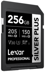 Lexar SDXC Professional SILVER Plus 1066x (V30) 256GB -muistikortti