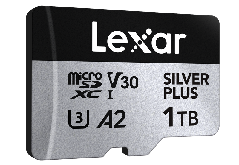 Lexar microSDXC Silver Plus 1066x 1TB memory card