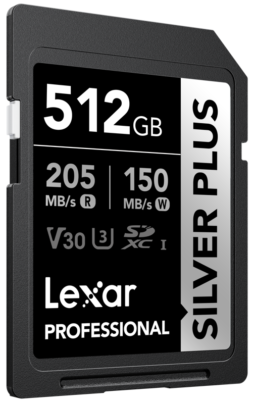 Lexar SDXC Professional SILVER Plus 1066x (V30) 512GB -muistikortti