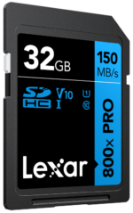 Lexar SDHC 800x Pro UHS-I card - 32GB -muistikortti
