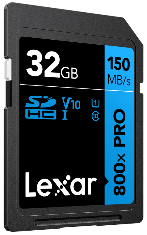 Lexar SDHC 800x Pro UHS-I card - 32GB -muistikortti