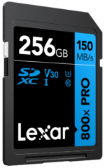 Lexar SDHC 800x Pro UHS-I card - 256GB -muistikortti