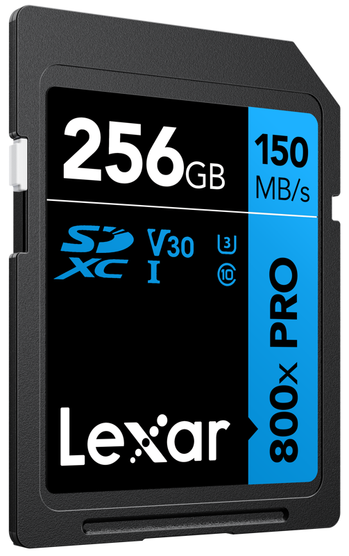 Lexar SDHC 800x Pro UHS-I card - 256GB -muistikortti