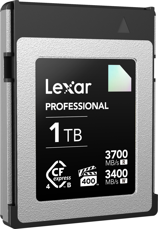 Lexar CFexpress 4.0 Pro Diamond R3700/W3400 (VPG400) 1TB -muistikortti