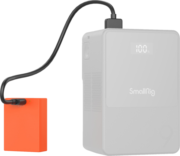 SmallRig 5088 USB-C Rechargeable Camera Battery NP-W126S Orange